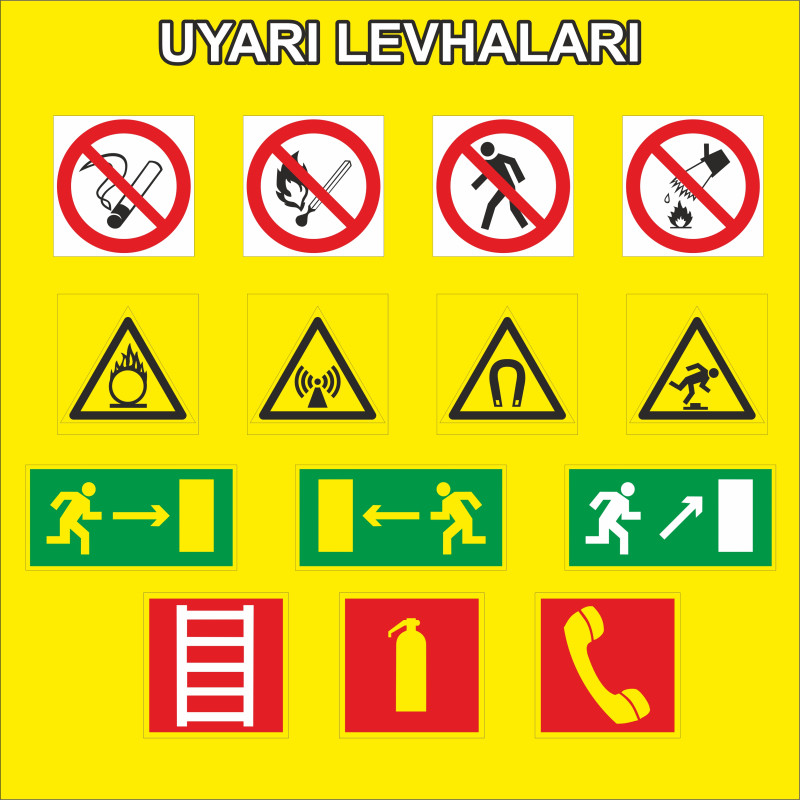 Uyarı levhaları